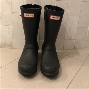 Hunter original short adjustable rain boots!